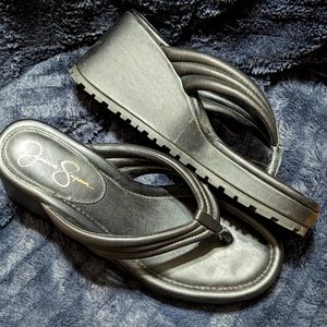 Jessica Simpson black 71/2 sandle